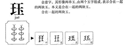 珏名字意思|珏字取名的寓意